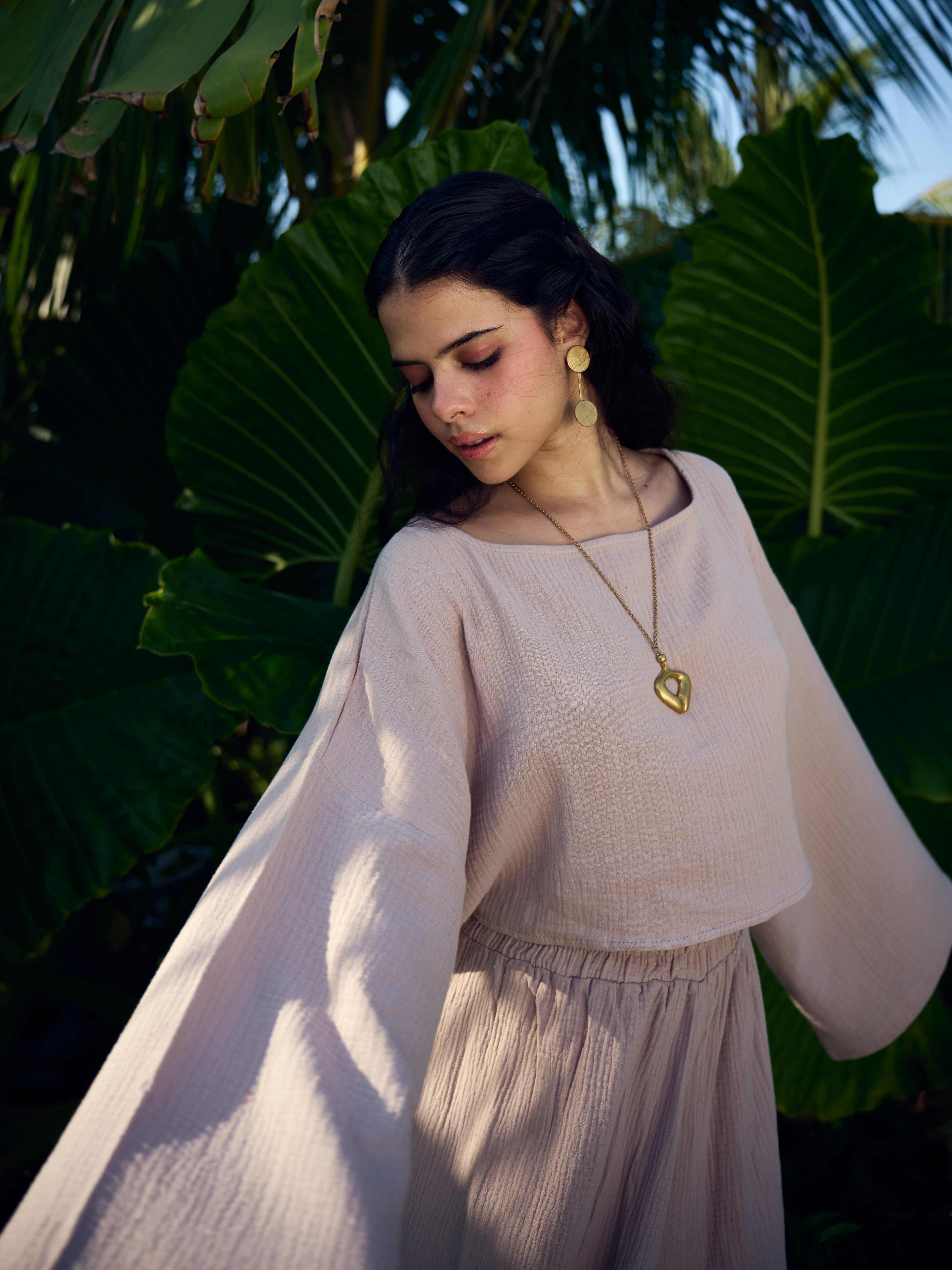 Sable Flow Co-Ord - Sand Beige