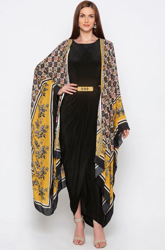 APPLIQUE DRESS