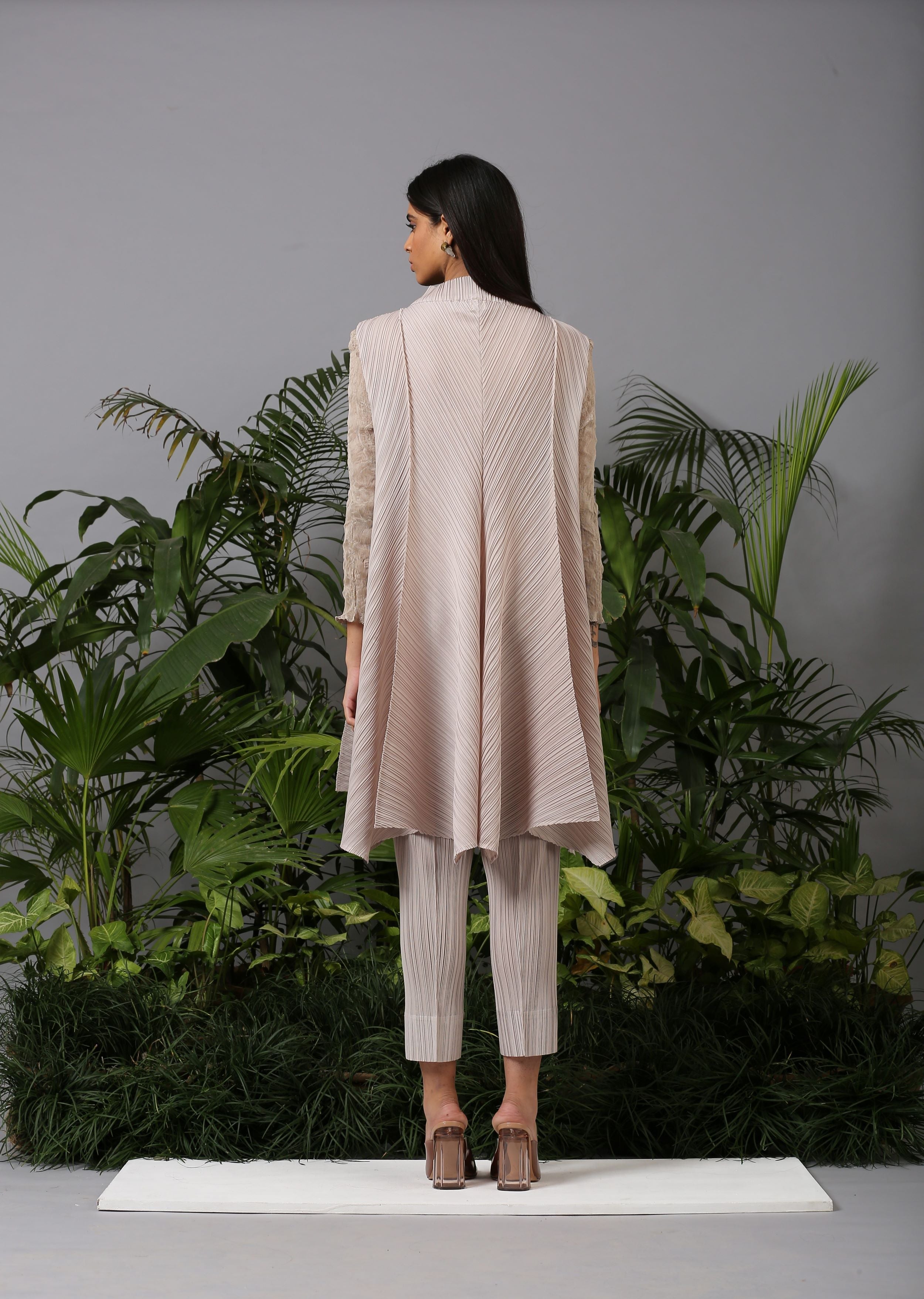 BEIGE CULOTTE PANT