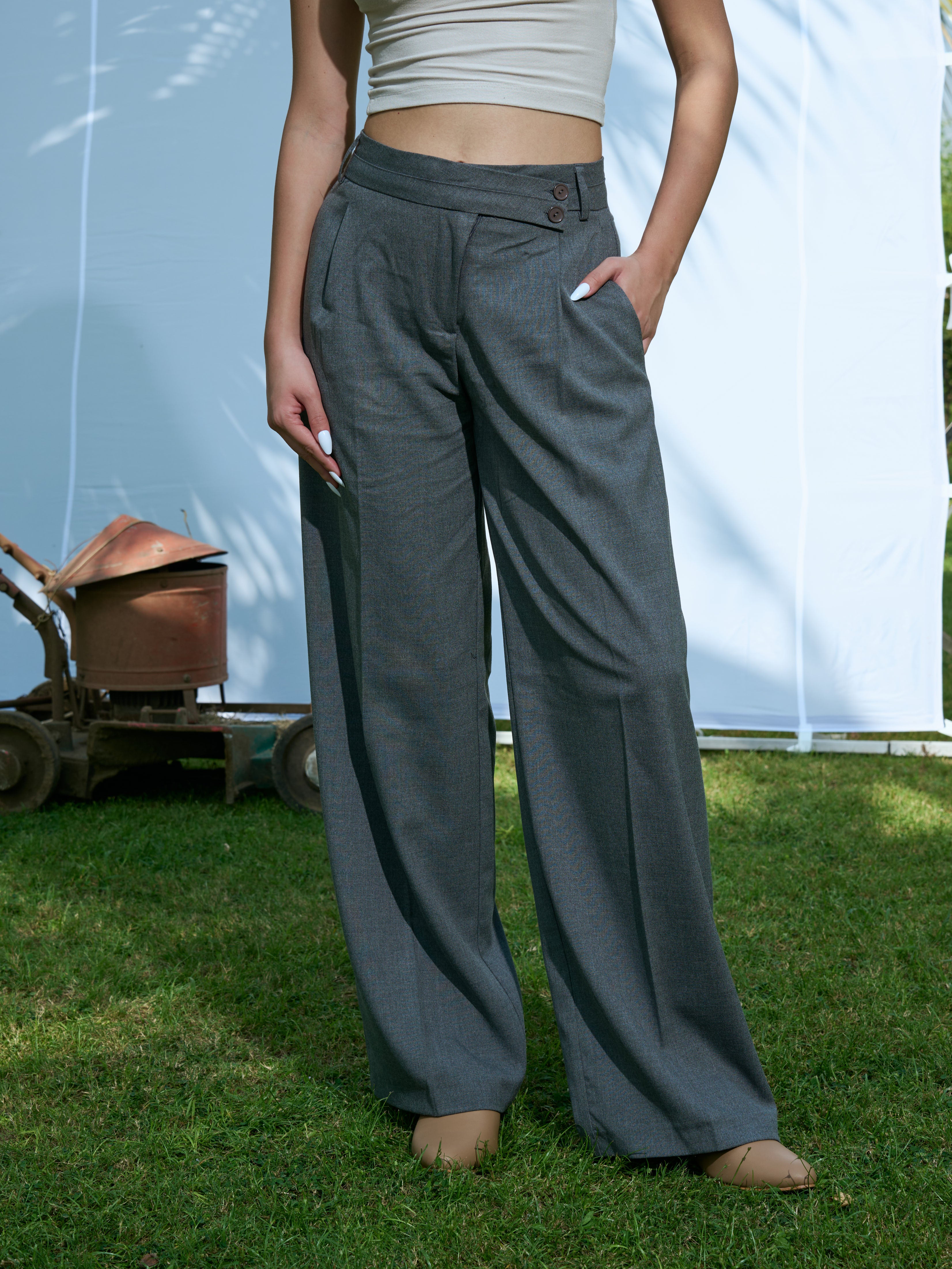 Essential Grey Trousers